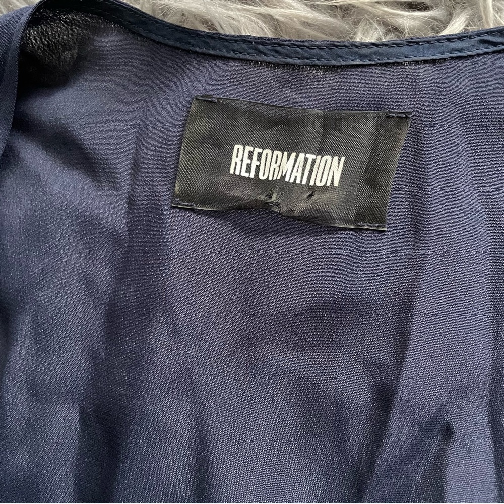 REFORMATION lochness wrap maxi dress - Picture 5 of 7